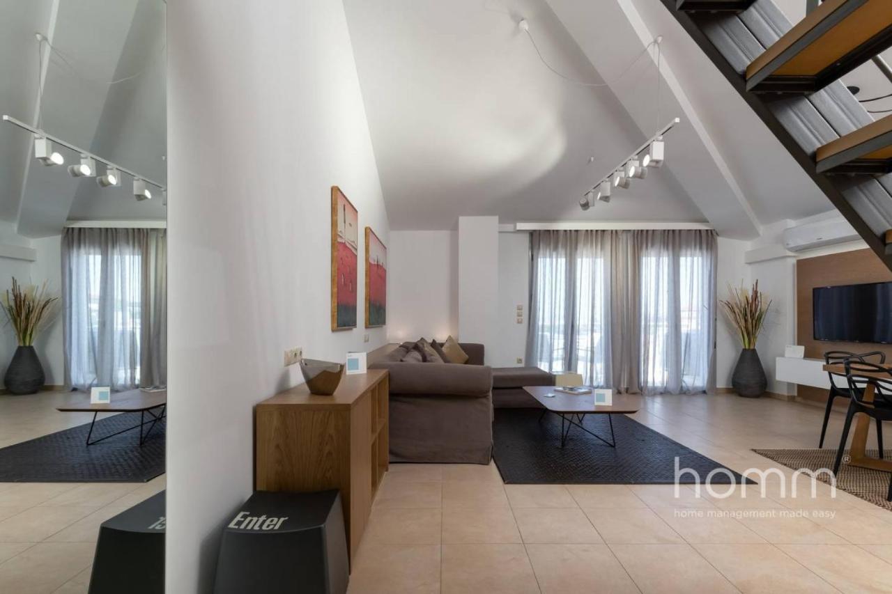 أثينا 137Sqm Homm Apartment With Acropolis View 7Ppl المظهر الخارجي الصورة